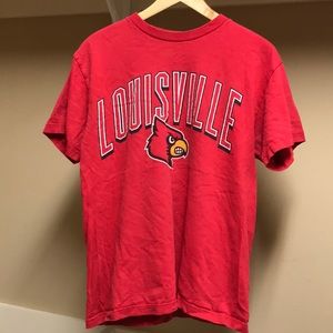 Vintage Louisville cardinal shirt.